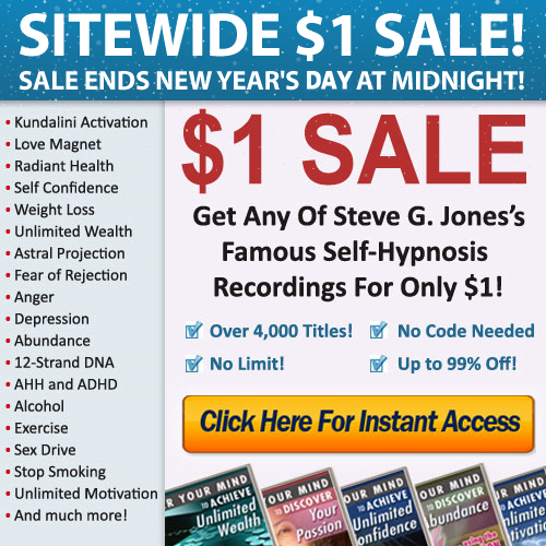 Hypnotherapy Recording Sale